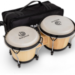 BAHAMUT Bongo Drum Set, 6"+7"