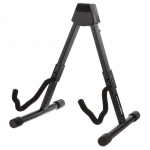 A-frame universal guitar stand for acoustic and electric guitars